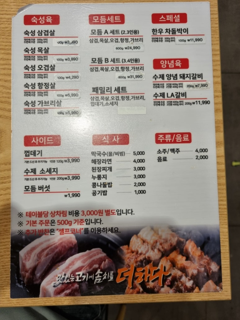 맛있는고기에솜씨를더하다남목점 이미지