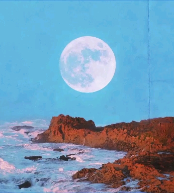 어스름달 이미지