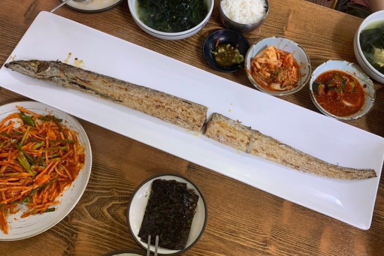 지세포굴구이.통갈치 이미지