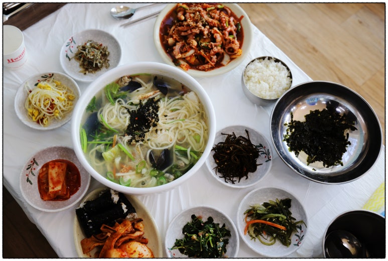 해물충무김밥 이미지