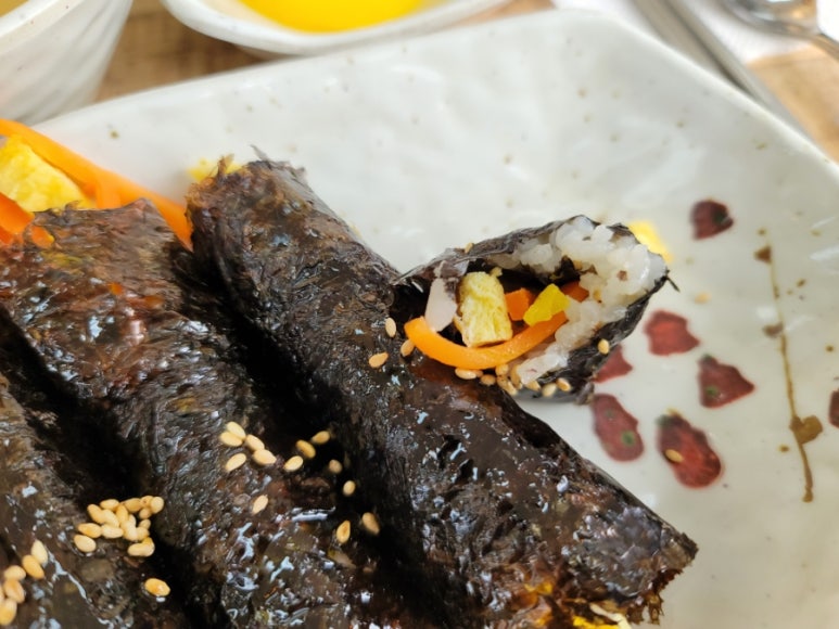 강남 햅쌀만 꼬마김밥 이미지