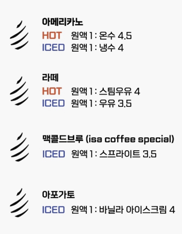 아이사커피 이미지