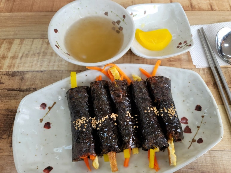 강남 햅쌀만 꼬마김밥 이미지