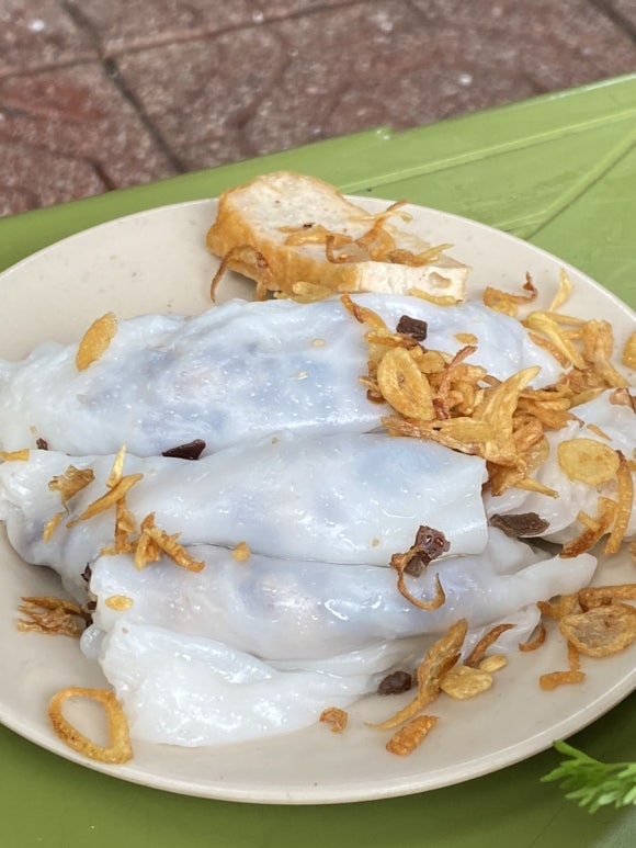 [하노이] Bánh cuốn Bà Xuân - 롤 형태의 찜 요리, 반 꾸온 꼬 년 : 네이버 블로그