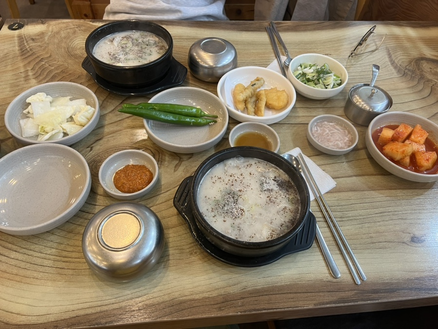남가네설악추어탕 한모둠순대국 이미지
