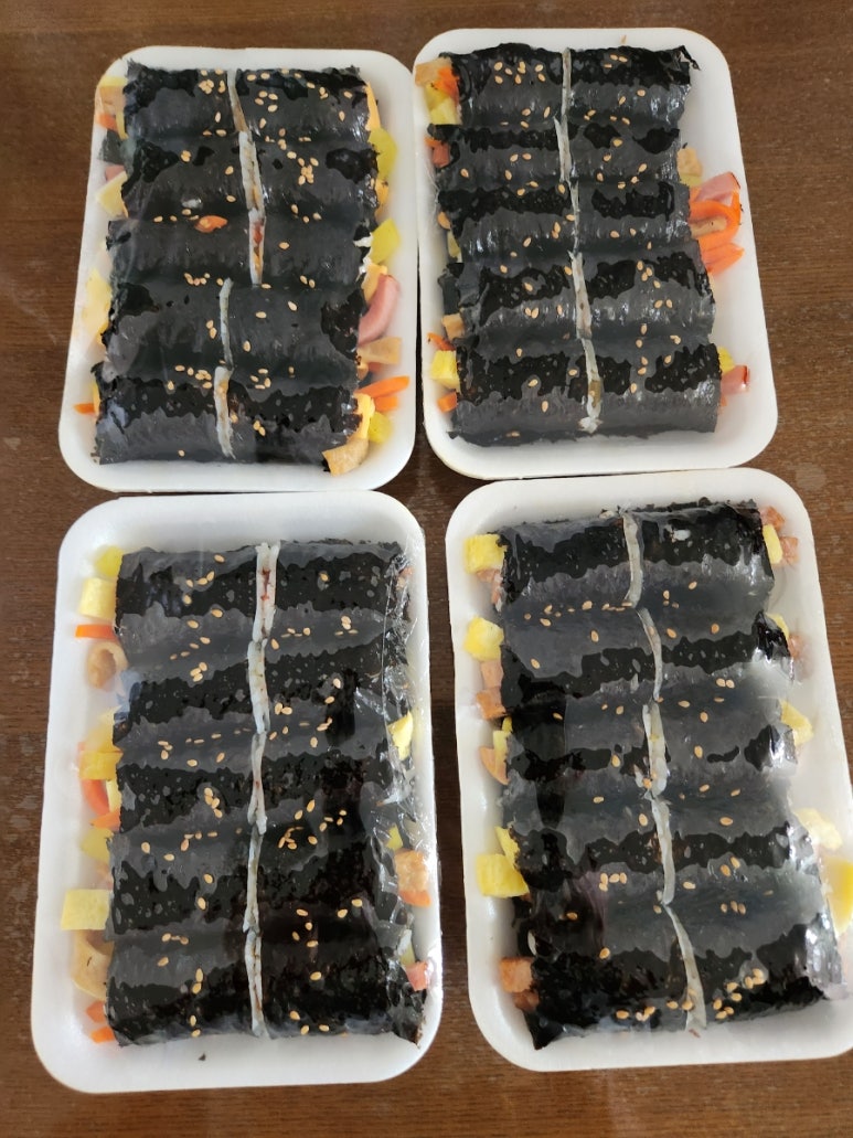 옛날김밥 이미지