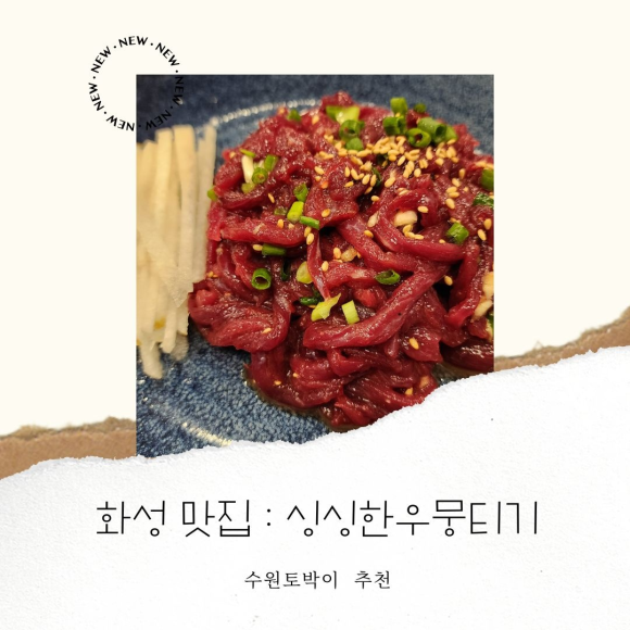 싱싱한우뭉티기 이미지