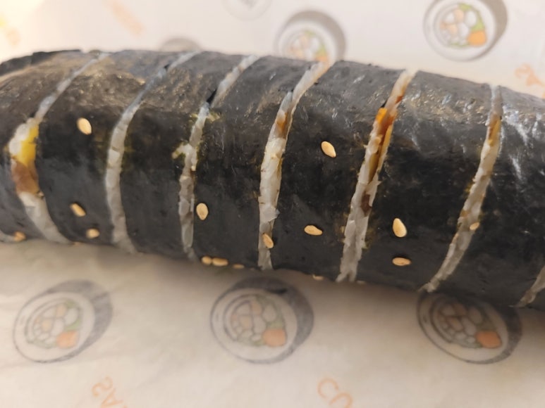 찬들김밥 이미지