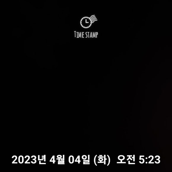타임스탬프 이미지