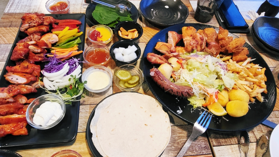 밤은짧고요순살은맛있고맥주는차가워요 이미지