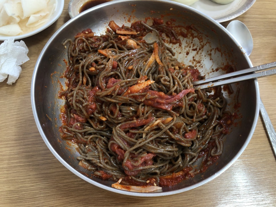 미락육회막국수 이미지