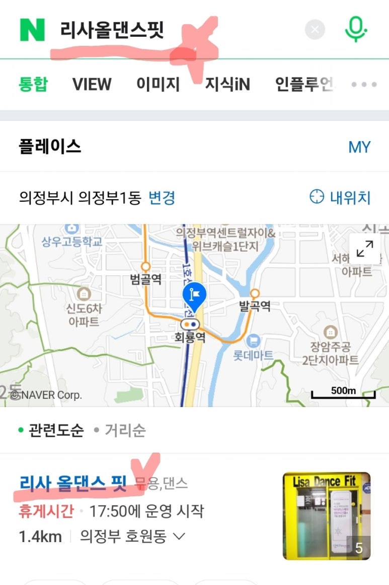 리사올댄스핏 이미지