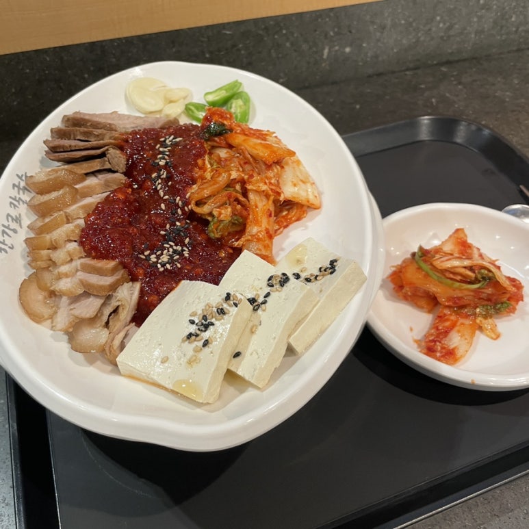 백합칼국수 & 보쌈 이미지