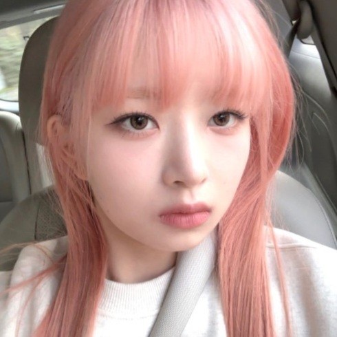 핑크헤어 이미지