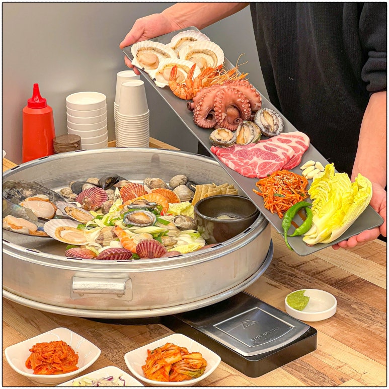 택이네조개전골 이미지