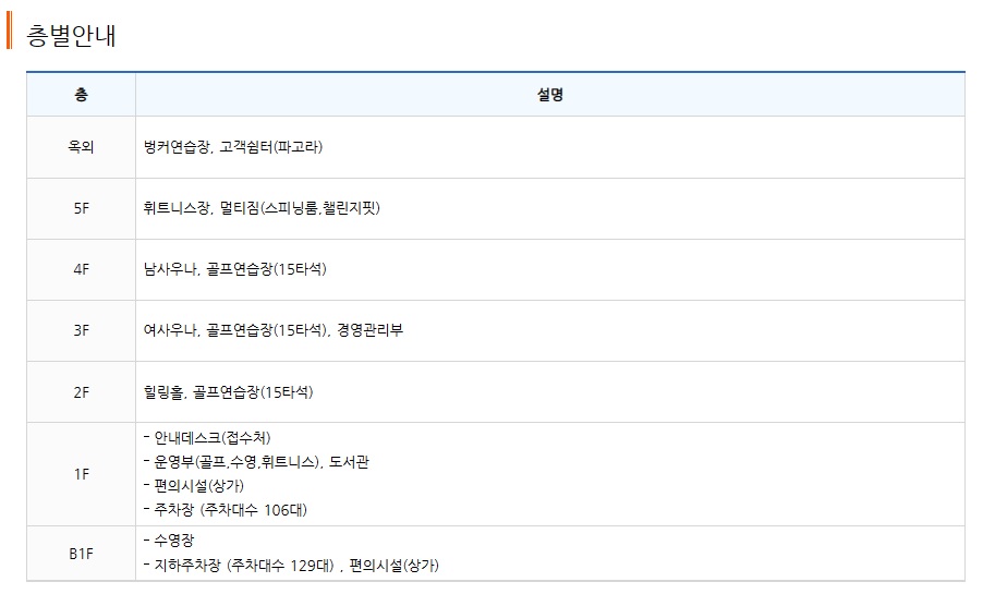 유니버시아드레포츠센터 이미지