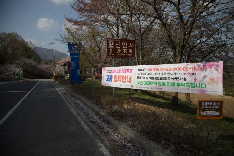 산꽃벚꽃오토캠핑장 이미지