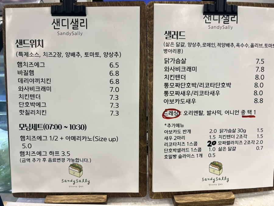 샌디샐리 이미지