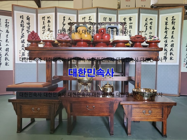 고려종가차례상 이미지