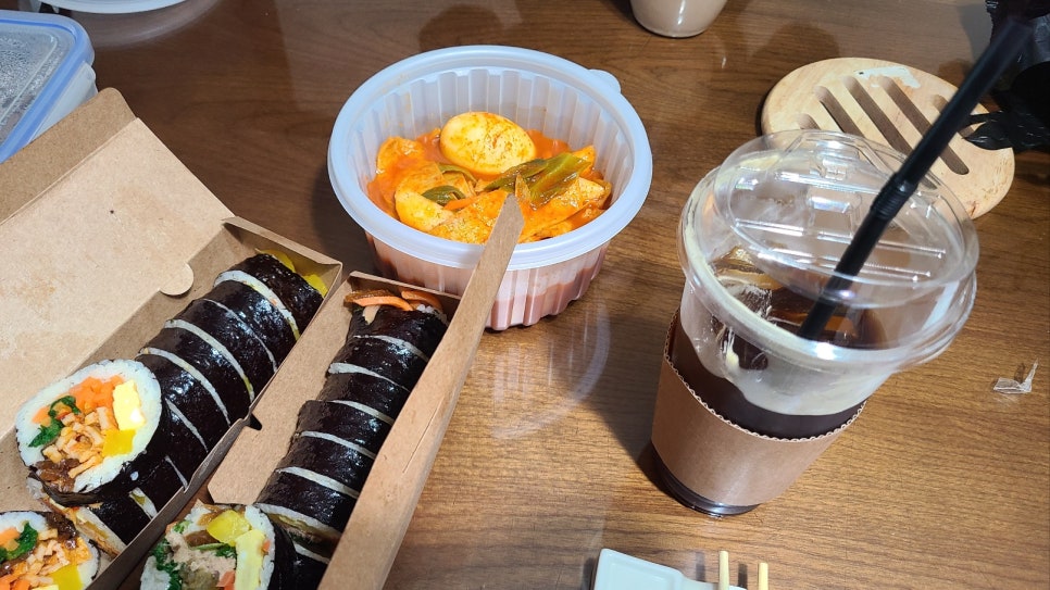 롤링김밥커피 이미지