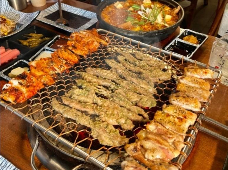 숯불석쇠구이 이미지