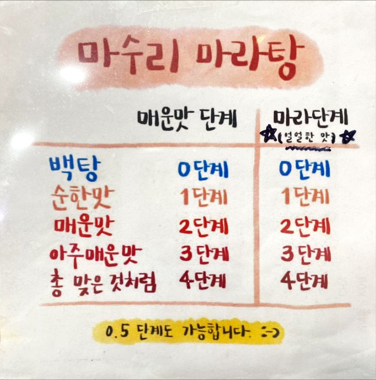 마수리마라탕 이미지