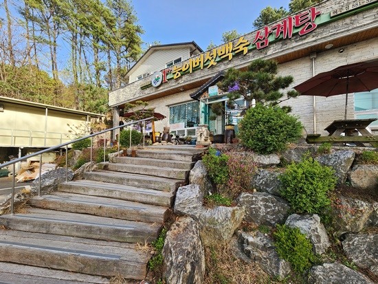 자연능이버섯백숙 이미지