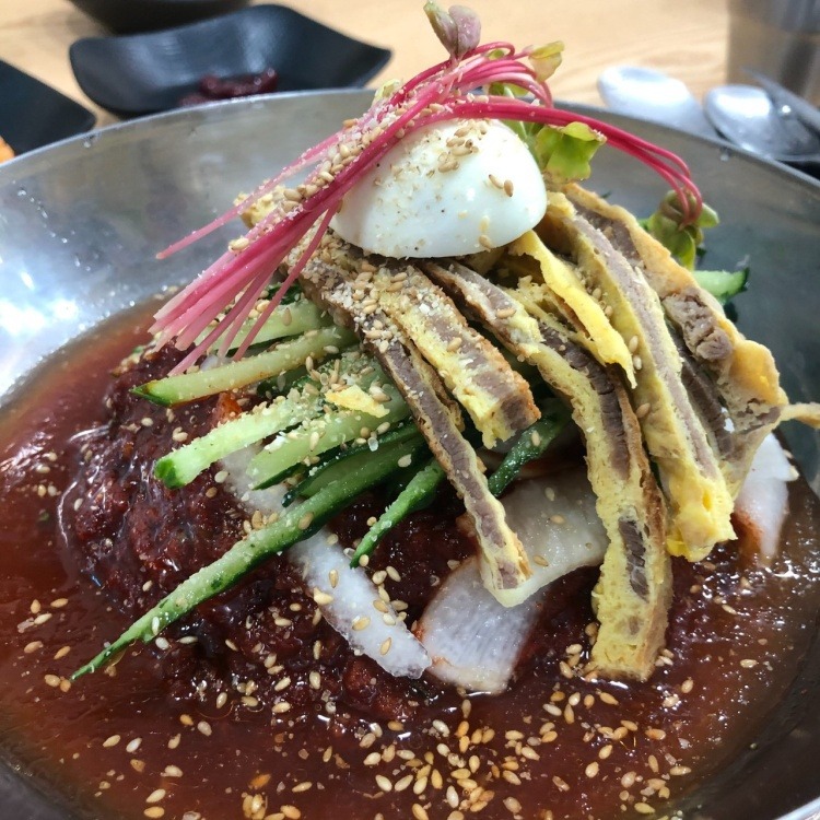 진주육전밀면 이미지