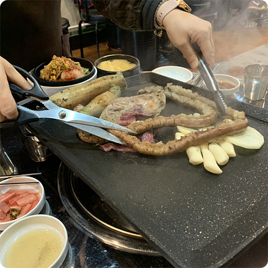 # 곱창&뒷고기 이미지