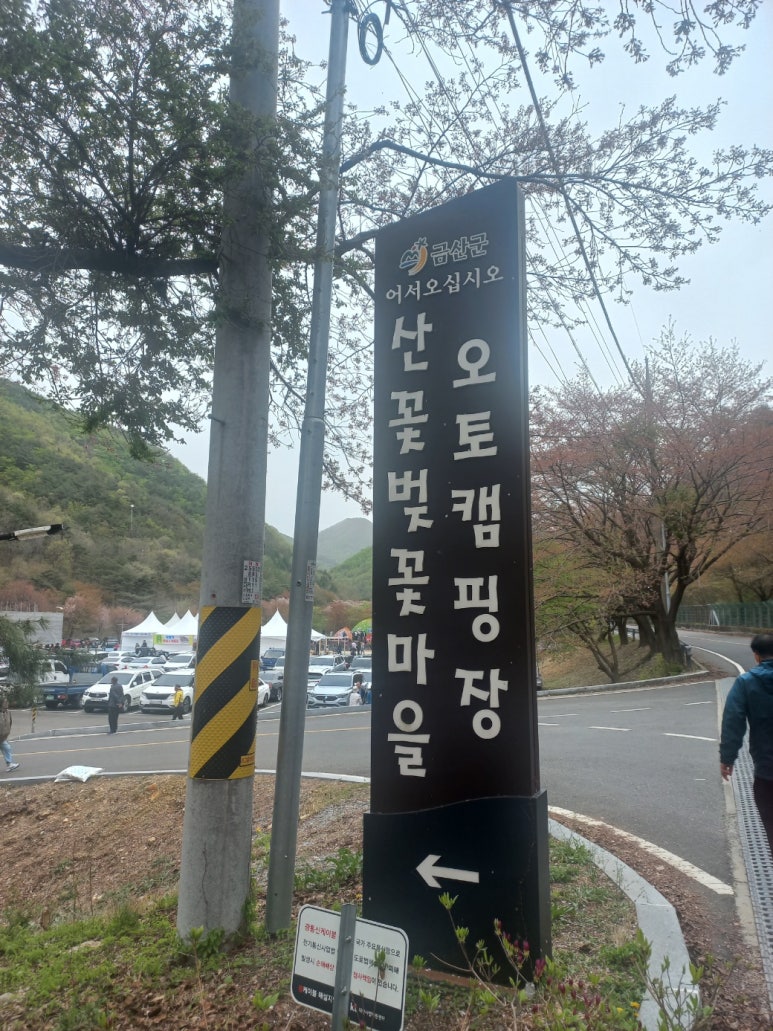 산꽃벚꽃오토캠핑장 이미지