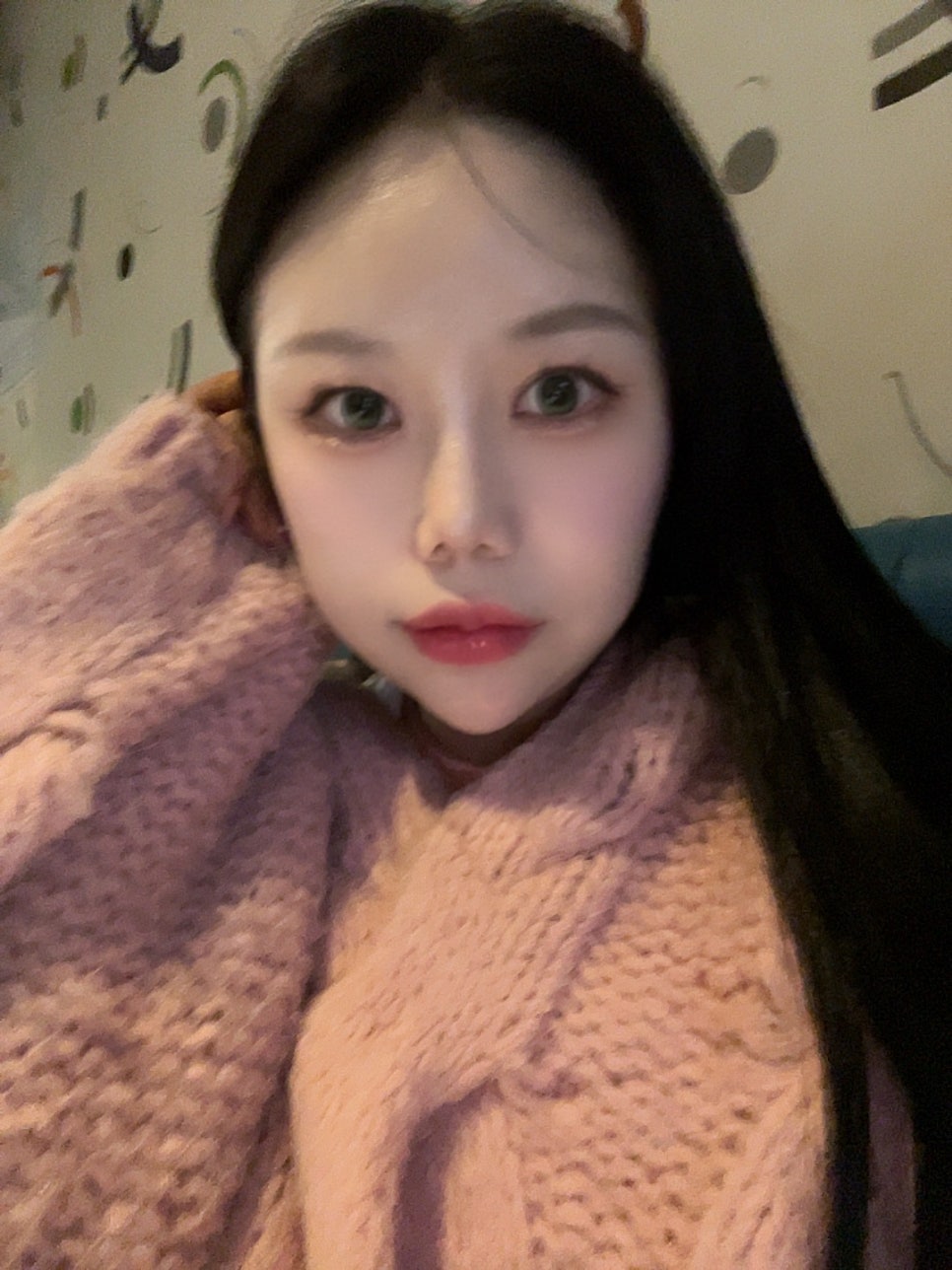 붙임머리축복 이미지