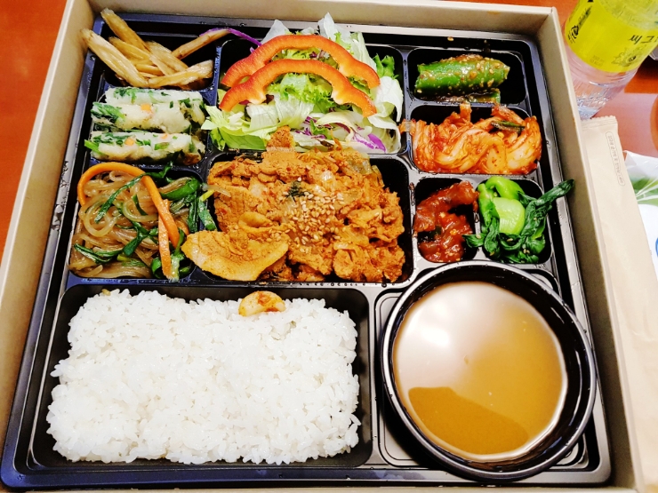 산들해 도시락과 반찬 이미지