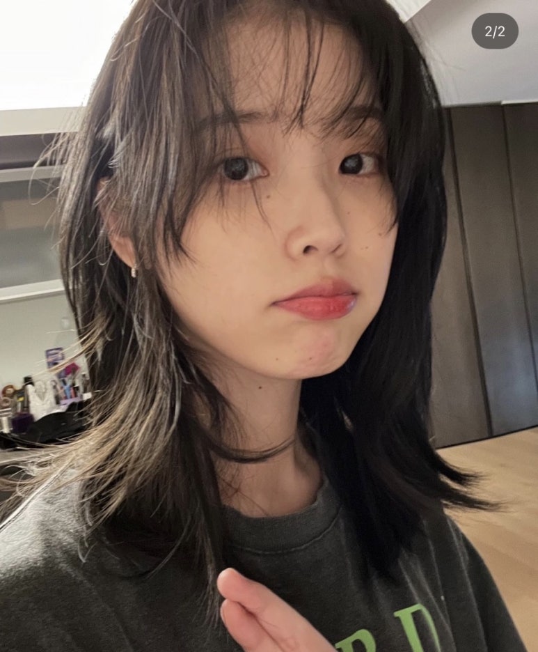 수빈헤어라인 이미지