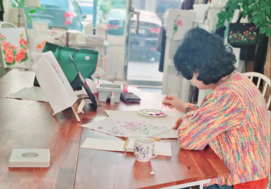 리즈리꽃그림 이미지