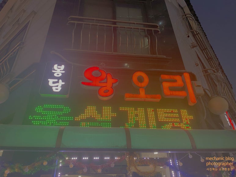 봉담왕오리 이미지
