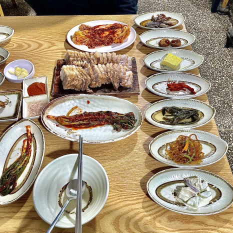 한상차림밥상 이미지