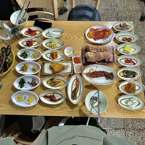 한상차림밥상 이미지