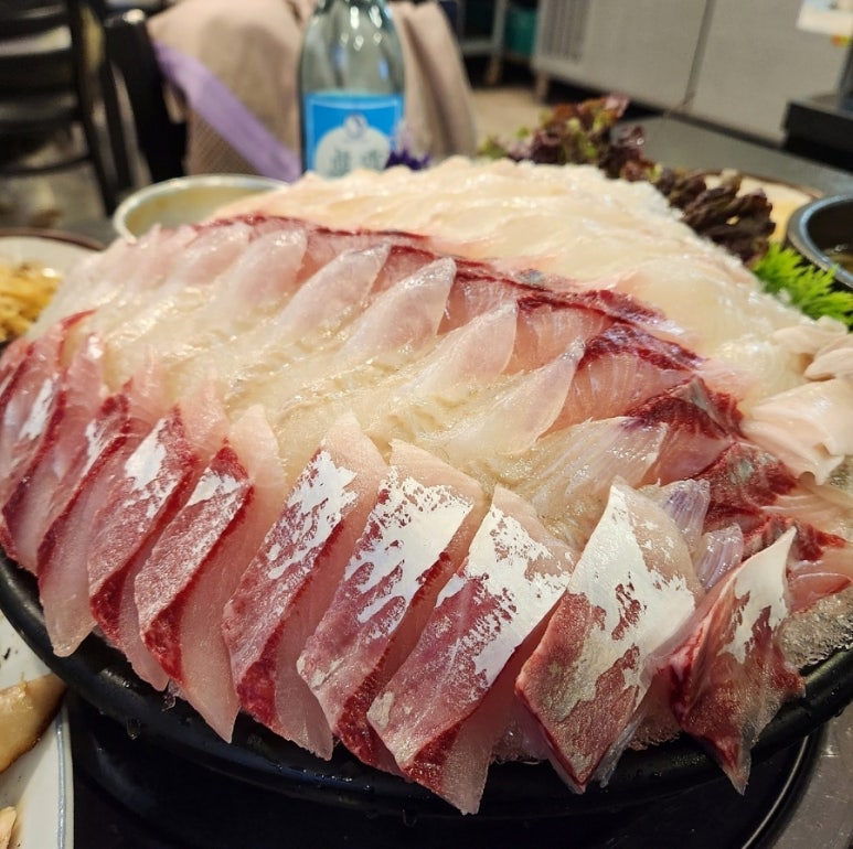그물에걸린바다풍경 이미지