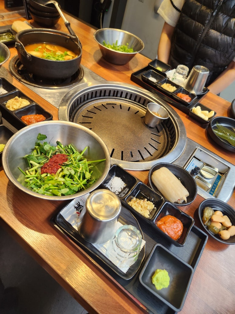 미나리 숙성삼겹살 이미지