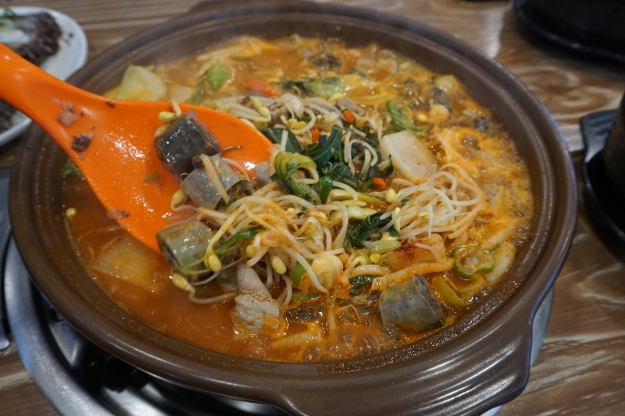 명장국밥 이미지