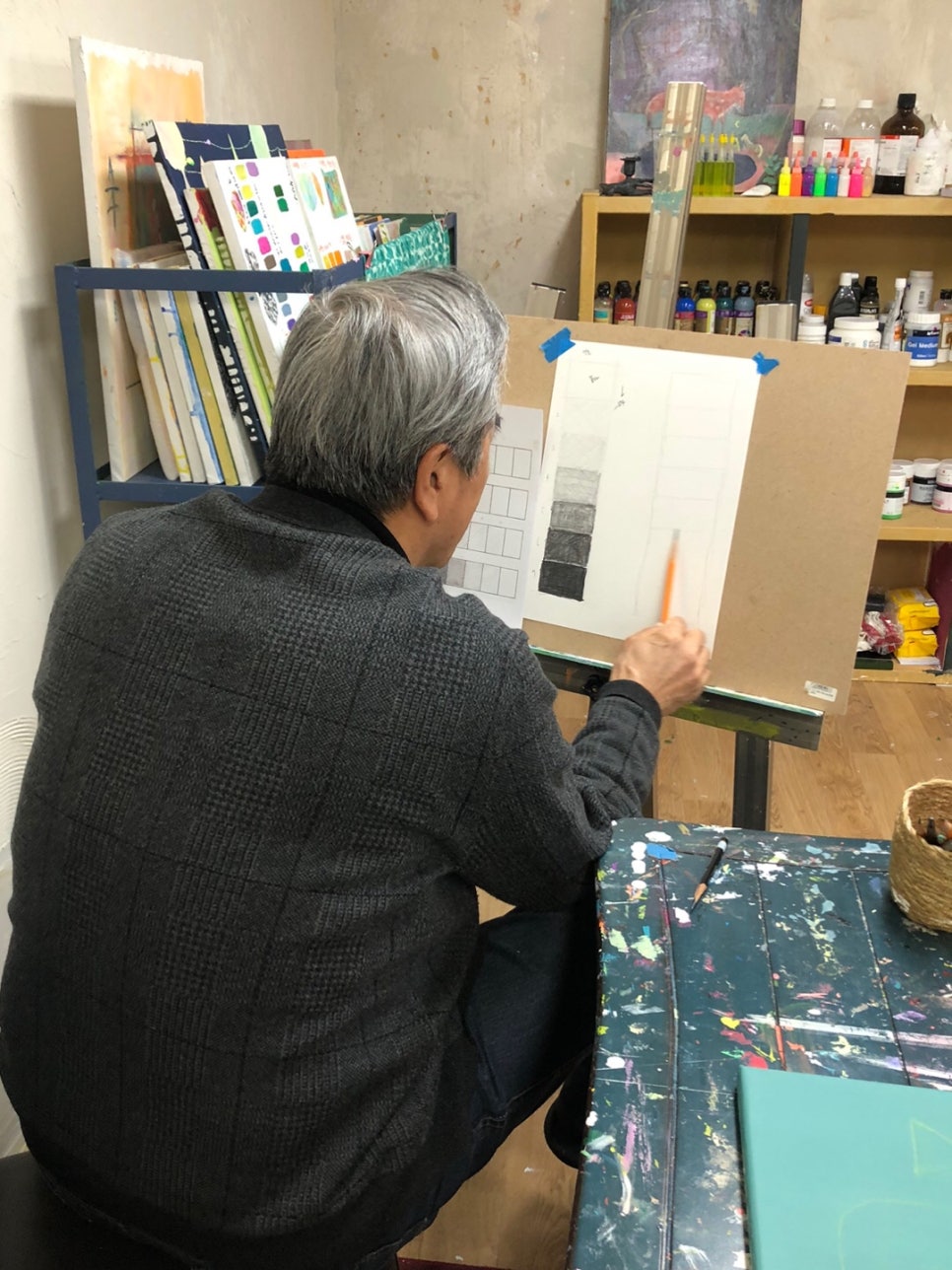 성수동작업실성인취미미술 이미지