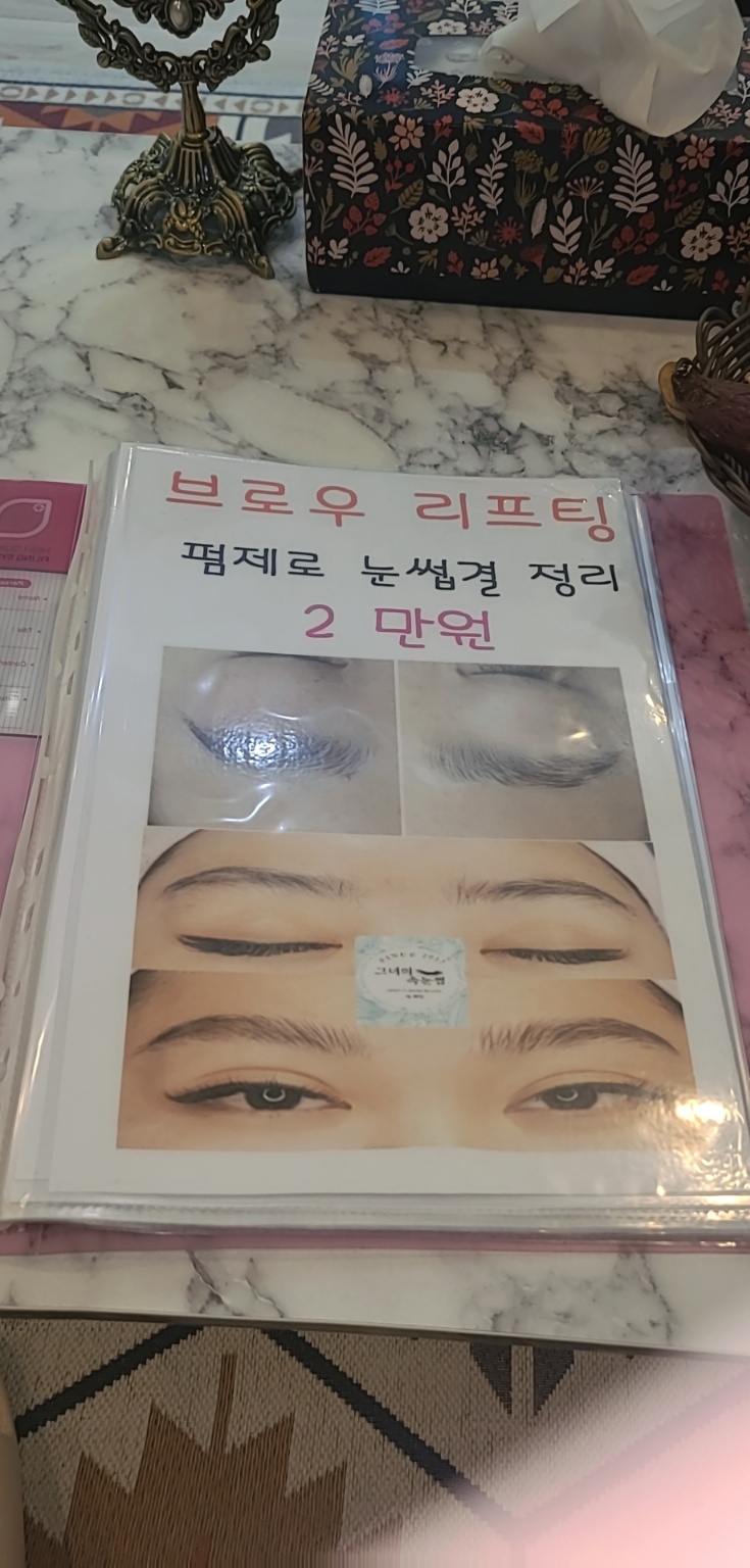 천사속눈썹 이미지