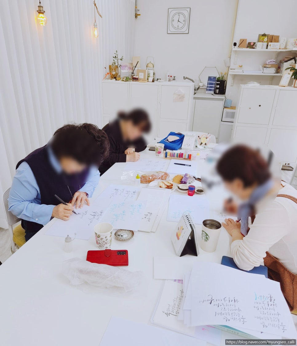 명서캘리그라피 이미지