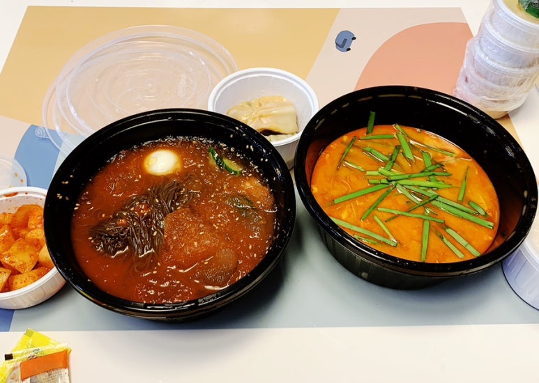 독도얼큰이냉면 이미지