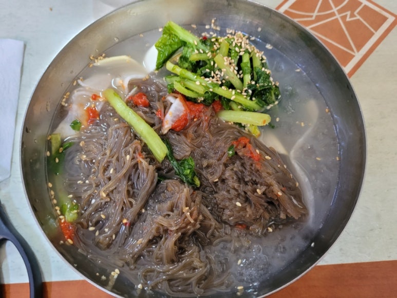 송월냉면 이미지