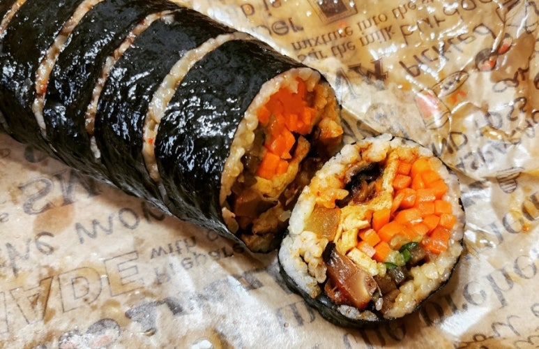 표고농부네김밥 이미지