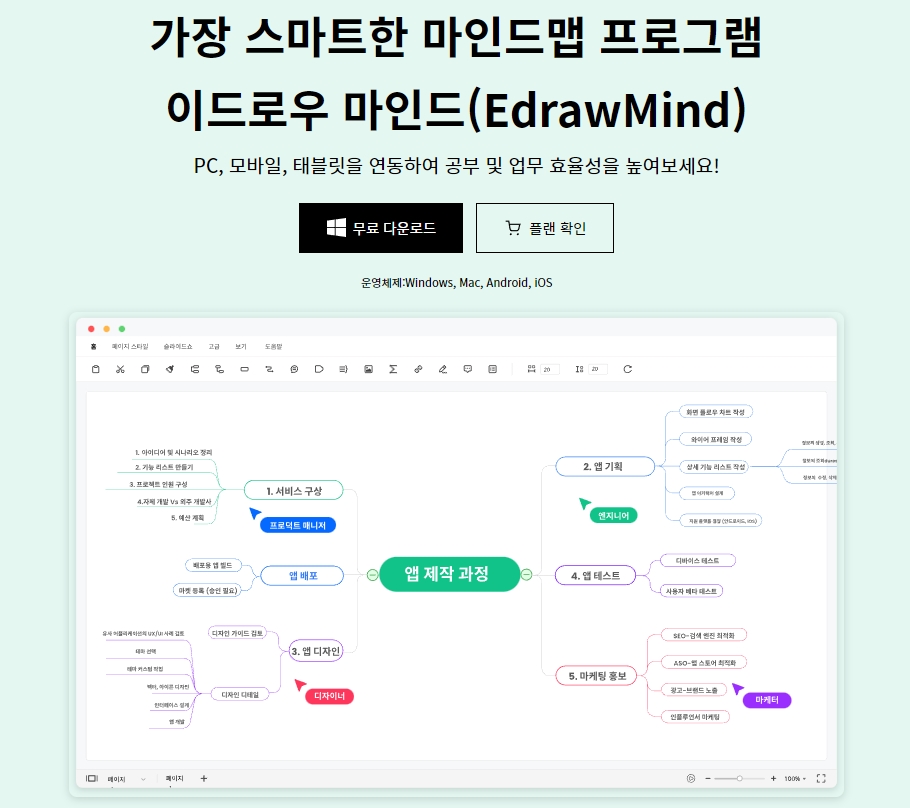 마인드로우 이미지
