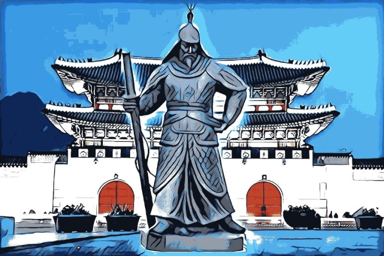 민족의 영웅 광화문에 이순신 장군 동상 제막 : 네이버 블로그