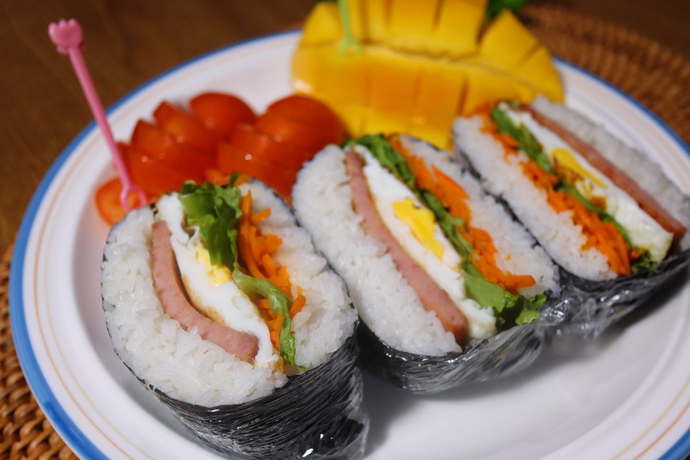 도식락김밥 이미지
