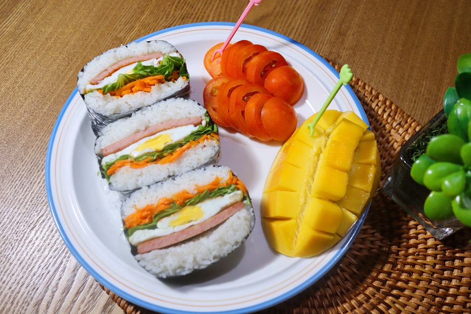 도식락김밥 이미지